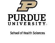 Purdue University, School of Health Sciences Logo